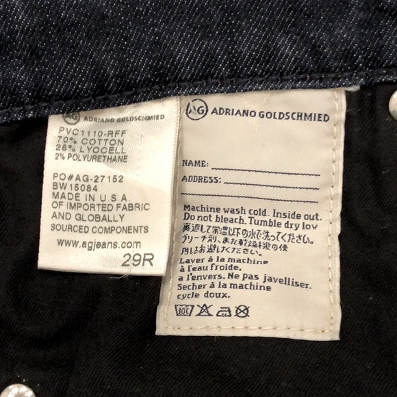 AG Adriano Goldschmied The Stilt Cigarette Jean - Picture 9 of 9